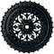 Ekena Millwork Sellek Ceiling Medallion (Fits Canopies up to 1 1/8"), 18 1/2"OD x 7/8"ID x 1 1/2"P, Night Shade CM18SKNSF - alternate 1